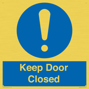 Keep Door Closed